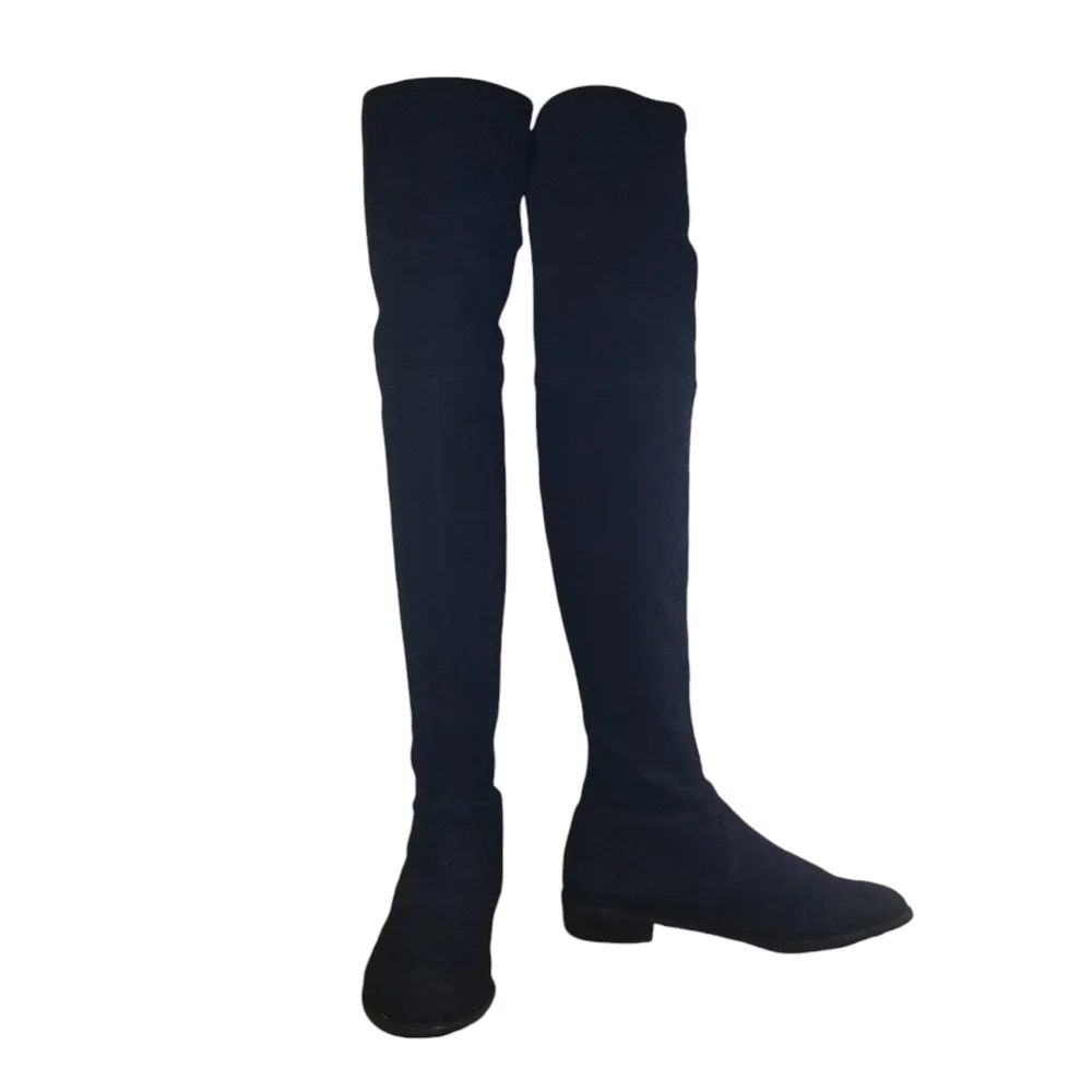 Stuart Weitzman black over the knee boots
